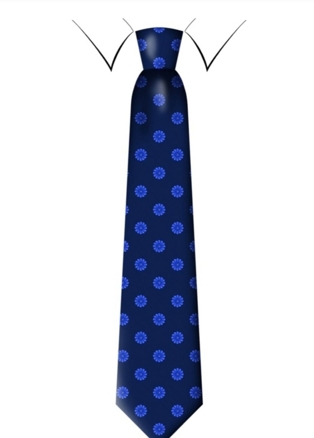 Silk Tie: Niloufar (Lotus)